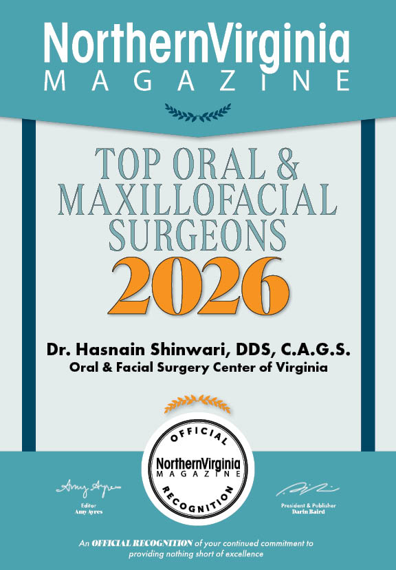 2025 Top Oral & Maxillofacial Surgeons Northern Virginia Magazine